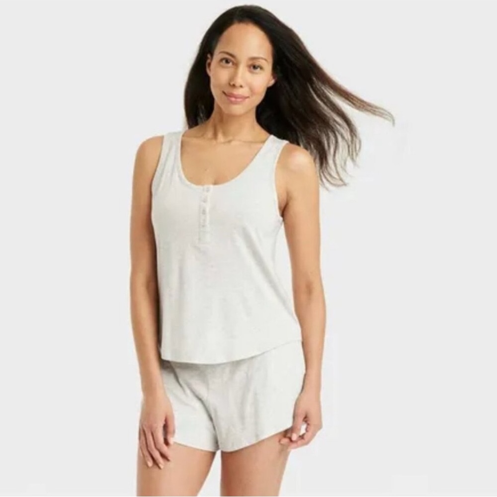 NWT Stars Above Henley Tank Top